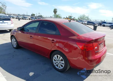 2010 Kia Forte Ex z USA, uszkodzony, nr VIN KNAFU4A24A5099803